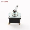 T500 Series Waterproof 12mm 15A/20A 2Pins DPDT electrical bakelite ON-OFF toggle switch