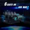 2019 9D virtual reality Experience 9d vr simulator 6-seat 9d cinema equipment