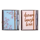 custom hardcover sublimation spiral notebook binding wholesale a5 custom spiral notebook note book with pen