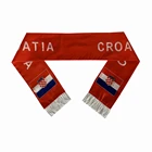 Red White Blue 100% Polyester Custom Croatia Scarf
