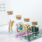 Cork Cap The Bayonet Glass Bottle With Includes 50ml 100ml Can Hold Food Jewelry And Liquid Be Customized Logo