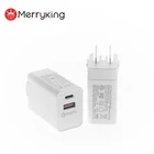 Charger 12v 12v Charger QI FCC Approval 18Watt PD USB-C Power Adapter Charger 12V 1.5A 9V 2A 5V 3A QC3.0