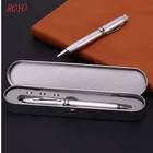 Luxury Design Business Gift Led Pen Logo Led Light Metal Ballpoint Pen Set