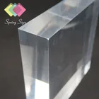 Super Thick PMMA Material Outdoor Anti UV 25-300mm Glass Acrylic