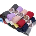 New arab cotton malaysia instant hijab scarves turkish dubai crinkle muslim scarf women hijab