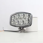 2019 hot sale offroad bar 12v oval led work light waterproof led working lights with position light