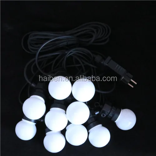 Haiben Hot Sale Party Decoration Low Voltage 24V rubber wire led string light indoors&outdoors Waterproof IP44 SMD