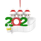 2020 Decoration Gift Survivor Family DIY Christmas Tree Hanging Christmas Ornament