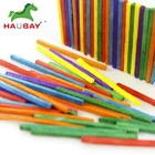 Popular Selling Loose Coloured Wood Match Sticks Safty Matches