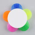 plastic flower shape highlighter pen online shop