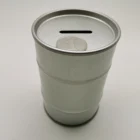 Hotselling food grade empty round metal tin can for Vodka