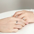 Princess and Knight Couple Ring Sterling Silver Men's Niche Original Design Memorial Gift Ring