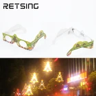 With Heart/Fireworks/Christmas Tree/Snowflakes Effect Diffraction Paper 3D Glasses