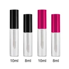 Custom Lip Gloss Square Clear Lipgloss Tube Packaging