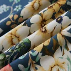 Chine 100% impression en soie jacquard tricoté tissu avec fleur