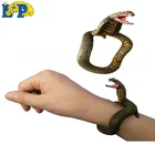 Animal Empire Real-like toy Snake bracelet cool wrist bangle Cobra Anaconda Rattle Snake for teenage
