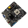 Mini-ITX Intel HM55 PGA989 motherboard with mini SATA mini PCIE DDR3 SODIMM 8GB support Intel Core Mobile series CPU