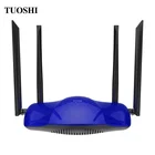 Sim TUOSHI Unlocked 300Mbps Wifi Router 4 High Gain Antennas 4G LTE CPE Router Support SIM Card
