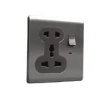 86*90 mm International wall socket UK universal multi function wall socket electrical wall sockets