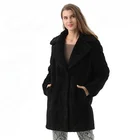 Mink Woman Faux Mink Fur Coats Woman High Quality Cropped Faux Fur Jacket Girls Faux Fur Jacket Oversized