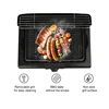 Jinchang electric iron pan smokeless grill profesional restaurant home barbecue portable with water drip tray