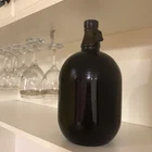 Wine Bottle Direct Order 1000 Ml Transparent California Style High White Glass Making Wine Bottle Pot Jar
