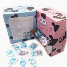 Children likes delicious colorful fruit milk candy