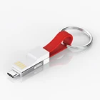 New Promotional Gift Ideas 2020 Fast Charging Multi Keychain charging cable magnetic 3 in 1 for Mobile Phone