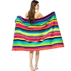new arrival towel for beach, rectangular beach towel softtextile for cotton or microfiber
