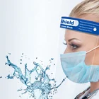 custom protection protective disposable visor eye face plastic shield for virus