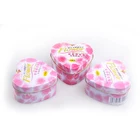 wholesale Personalized Gifts Metal can Heart Shaped Chocolate Candy Packing Tin Boxes