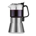 Eco-Friendly Pyrex glass Stocked Customizable Adequate Inventory Coffee Maker Tea Glass Mini Moka coffeemaker