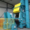 Tilting Rotary Drum Shot Blasting Machine/Sand Blasting Equipment factory price for sale