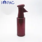 custom hair spray bottle colored PET continuous 500ml plastic spray bottle