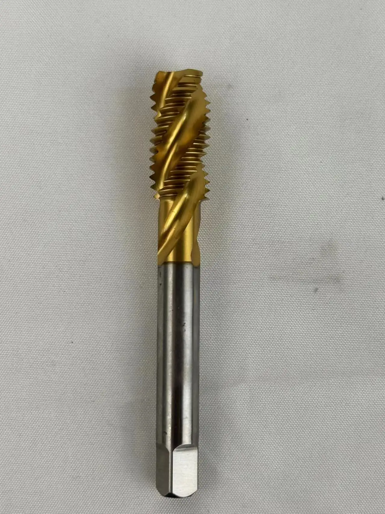 Hsse Spiral Flute Tap For Thread Machine Tap M M With Tin Coated