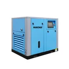 High Quality 15kw 8bar Water Lubrication Rotary Screw Oil-free Air Compressor For Food Industry
