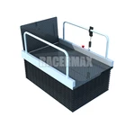 Easily operated vertical wheelchair elevator disabled lift