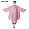 SMARTHAIR High Quality Pink Design Hair Cutting Cape Barber Hairdresser Salon Chemical Cape With Sleeve