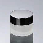 15G Cosmetic glass jar for cream bottle Universal frosted glass bottle jar
