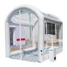 Inflatable Sanitary Gateway Disinfection Spray Tunnel Disinfection Channel For Supermarket