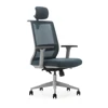 Grey Color Frame 3D Adjustable Headrest Luxury executive office chairs supply