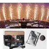 2sets of DMX Control electronic Flameless fountain fireworks cold smokeless sparkler fire machine