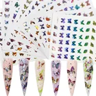 Nail Stickers Nail Decoration Brand Logo Designers 3D Nail Stickers Decoration