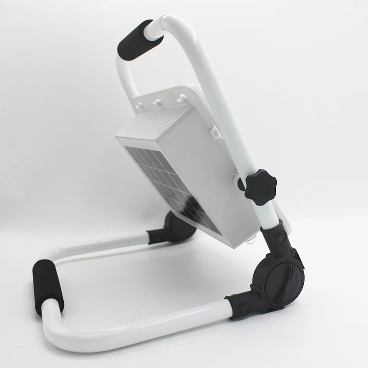 Portable Emergency Work Light Security Camping Lamp 100w 150w 200W 300W Solar Rechargeable Flood Light