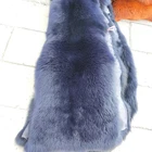 Wholesale factory low price animal golden fox fur skins black dyed fox fur pelts