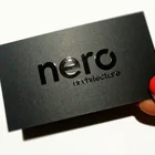 Spot UV Embossed Business Cards Name Card