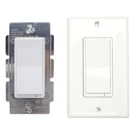 EVA LOGIK Smart wifi light switch 1 gang 3 way wifi switch Wi-fi power wall switch Work with Alexa, Google Home & IFTTT