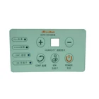 Custom reverse printing Membrane control panel sticker film front label Graphic overlay