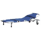 Convenient Emergency Foldaway Stretcher Portable First Aid Hospital Ambulance Stretcher With Wheels