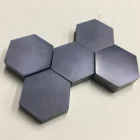 Professional silicon carbide ceramic hexagon bulletproof piece SIC tile